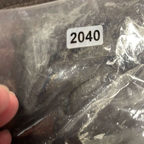 Chico’s knit joggers size 16 (3) cropped ankle. Brown wide waist band and elasti - Picture 8 of 9